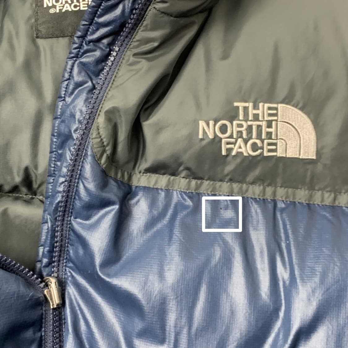 [XL/정품] 노스페이스 700 블루 눕시 패딩 상품이미지2