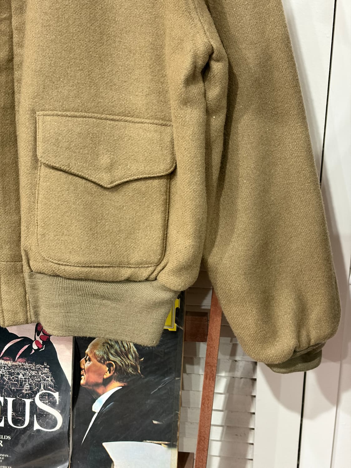 아비렉스 A-2 울 블루종 자켓 상품이미지2