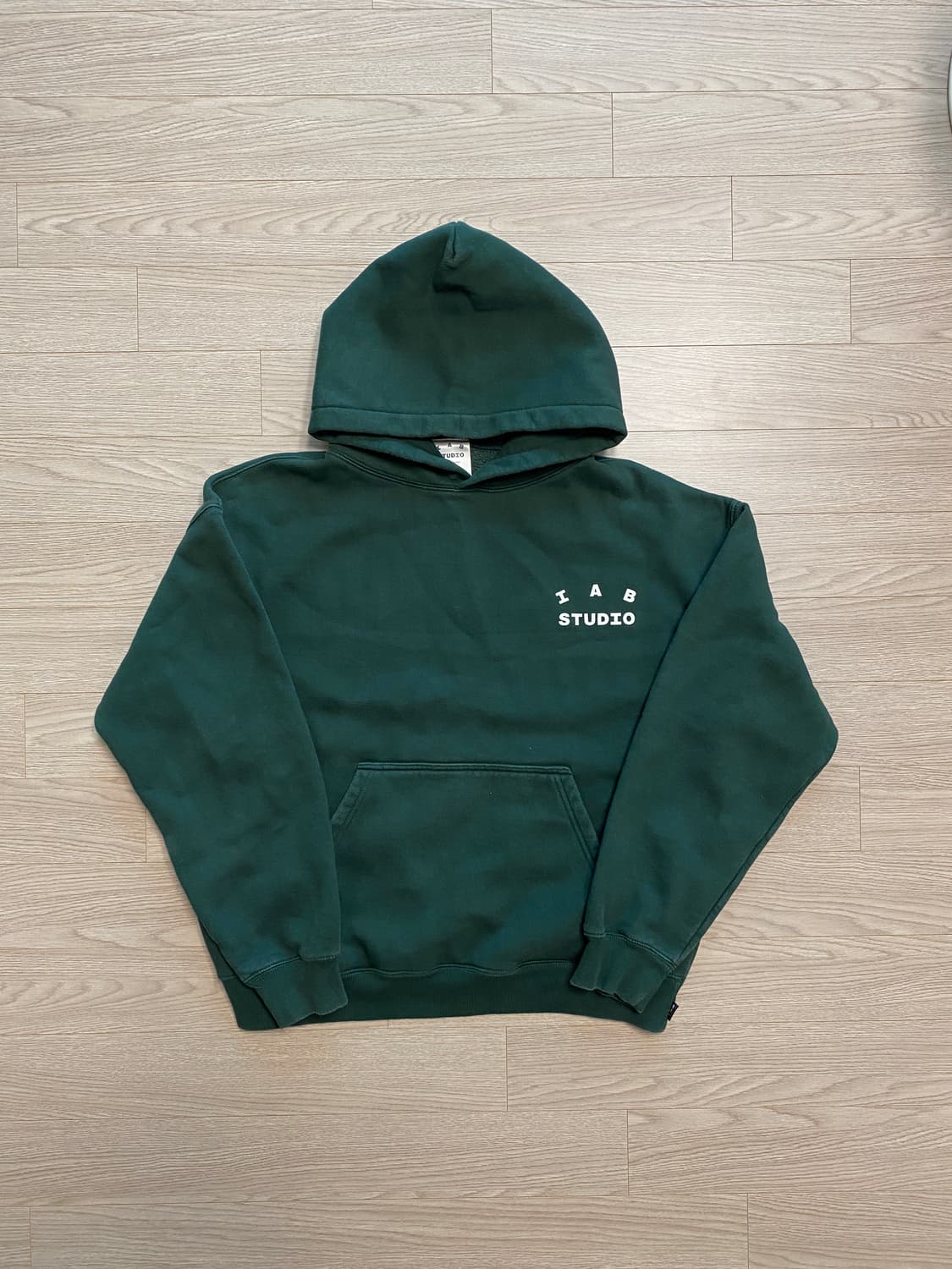 IAB 후드 그린 [L] 상품이미지1