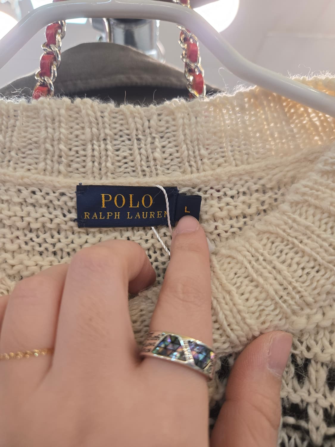 폴로 랄프 로렌 노르딕 페어아일 니트 스웨터 상품이미지5