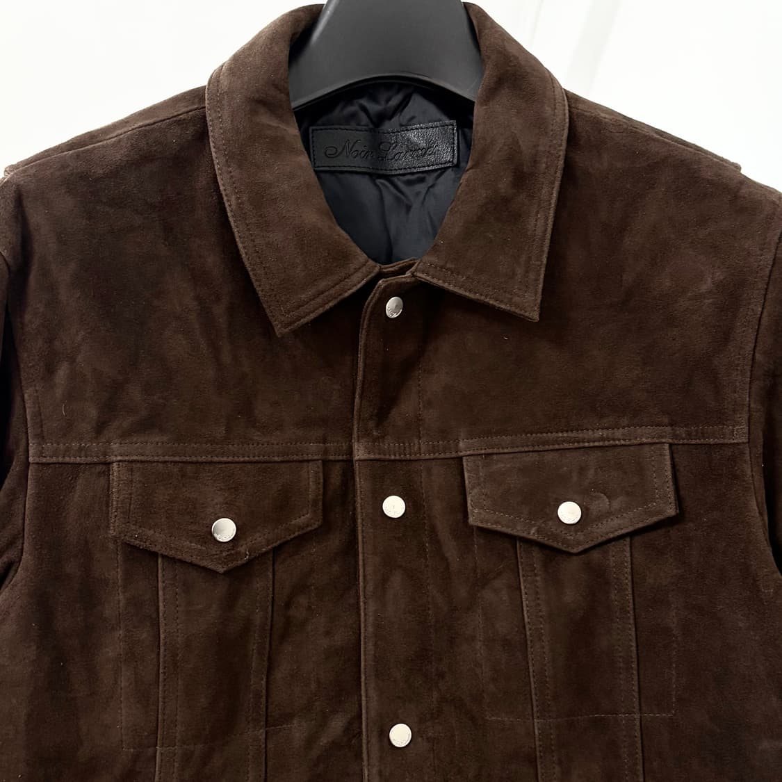 느와르 라르메스 스웨이드 트러커 자켓 상품이미지6