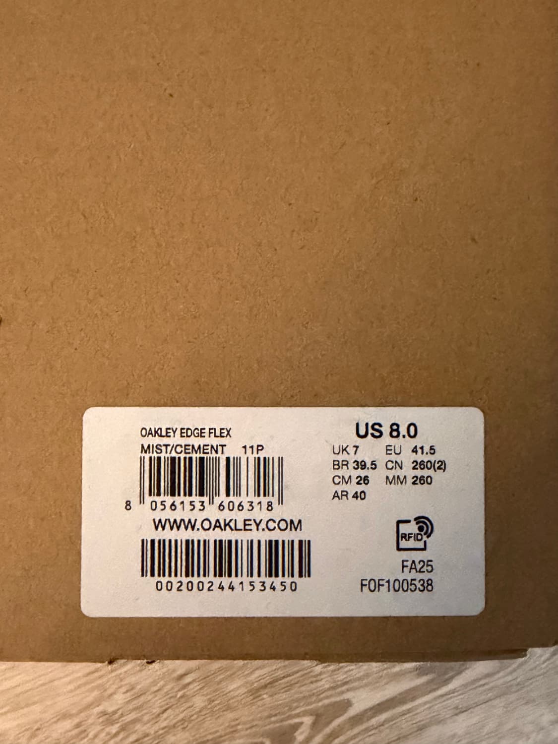 오클리 엣지 플렉스 260mm 상품이미지3