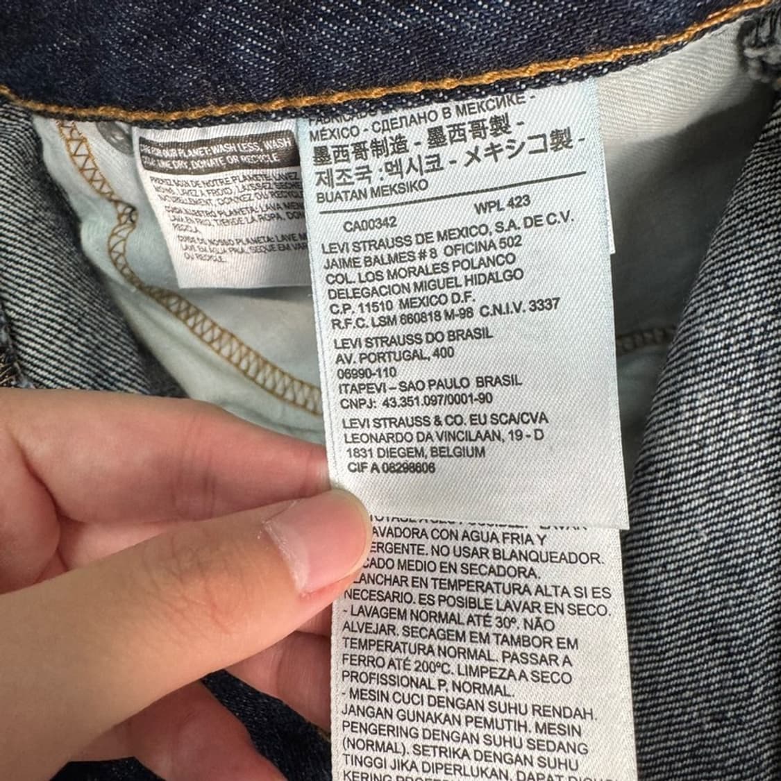 LEVI STRAUSS & CO 505 데님팬츠 W 31 L 32 상품이미지5