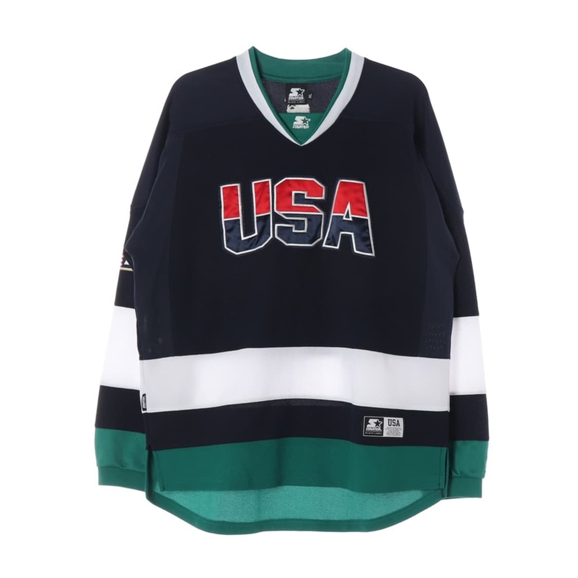 스타터 블랙라벨 USA 빅로고 오버핏 하키 저지 XL 상품이미지1