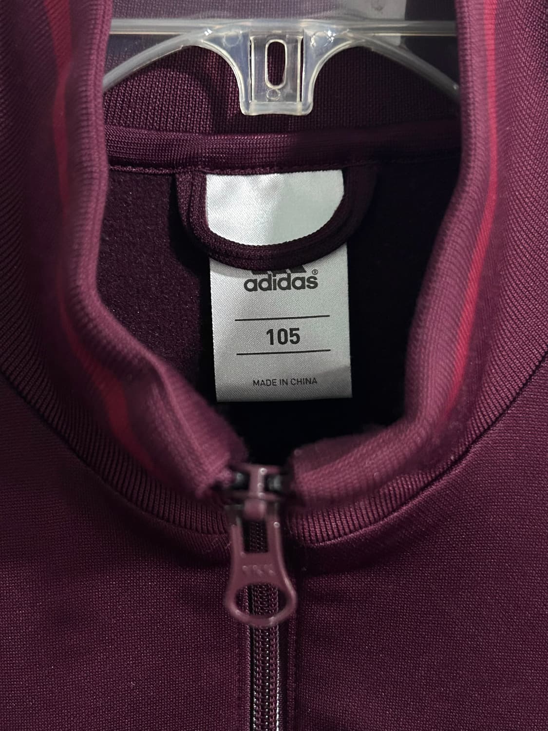 아디다스 러시아 트랙탑 져지 버건디 상품이미지2