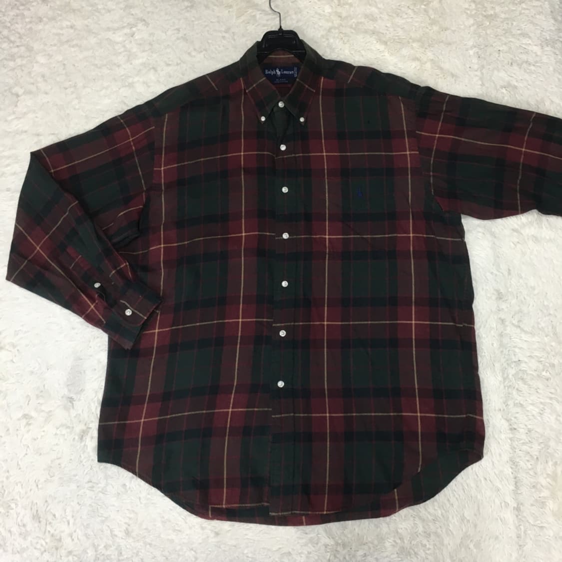 폴로 스몰포니 빅로고 체크셔츠 만원샵 DD06 상품이미지1