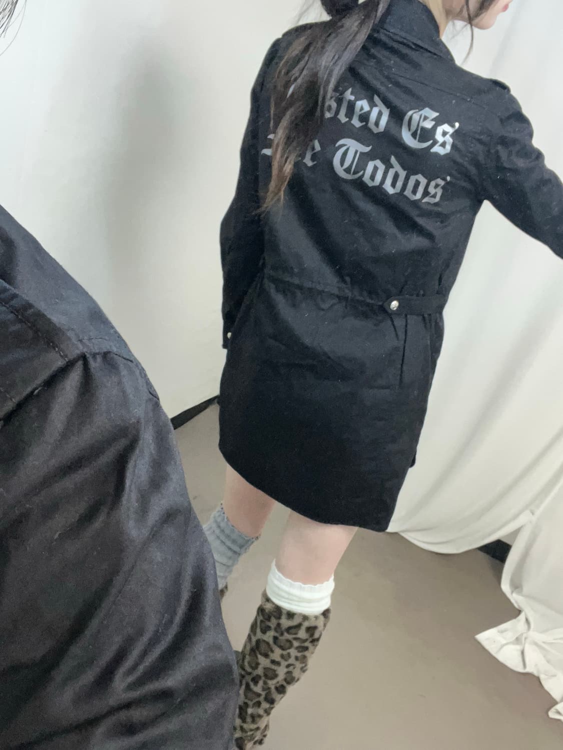 egoist 블랙 펑크레터링 그런지 자켓 상품이미지6