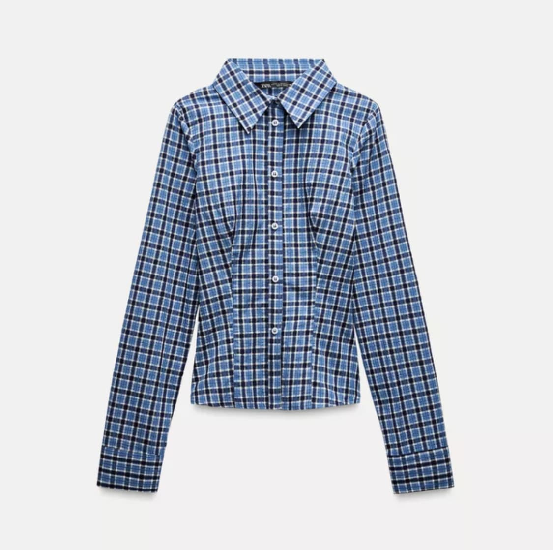 자라 체크 셔츠 상품이미지1