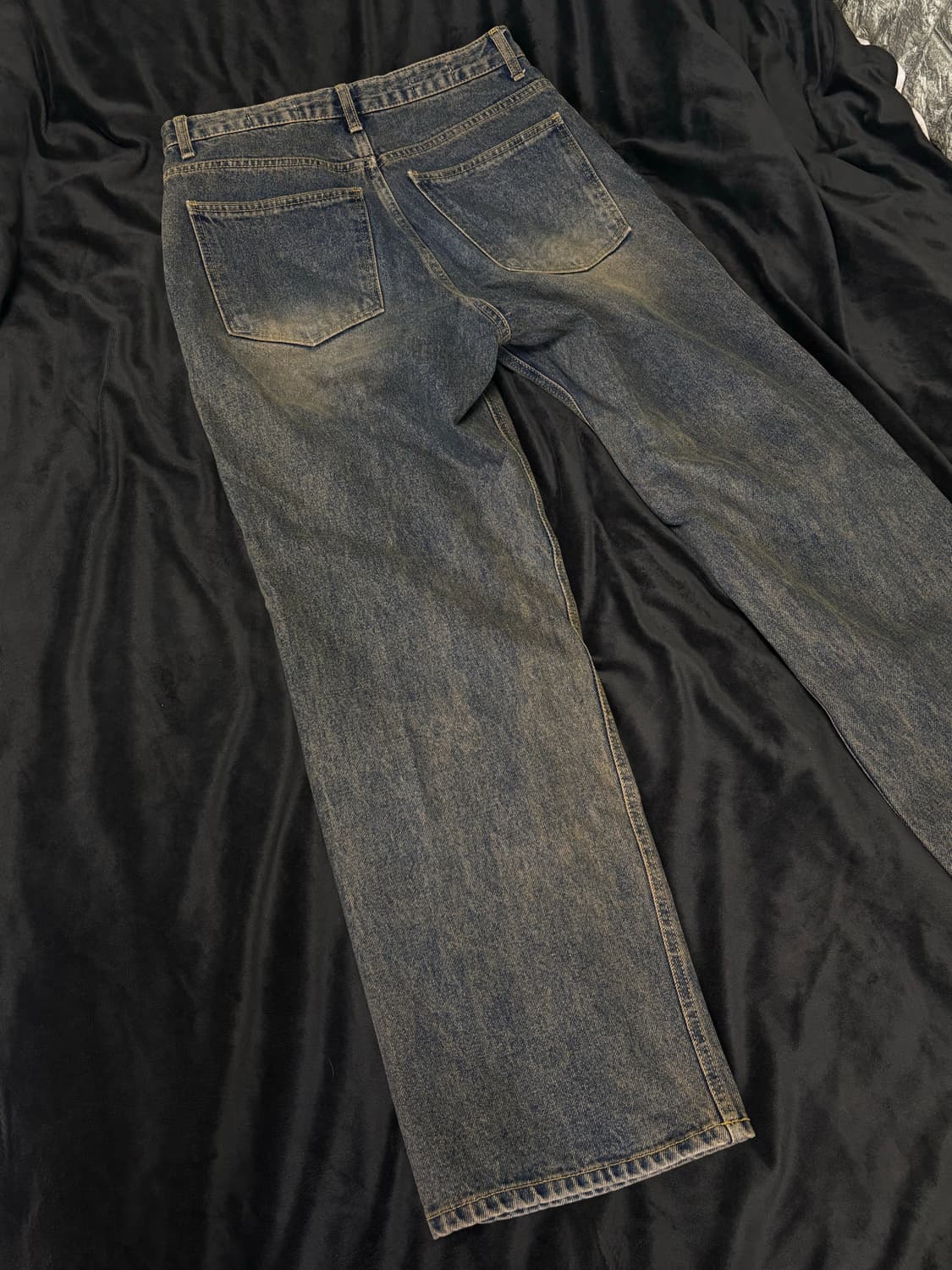 샌드워싱 데님팬츠 상품이미지2