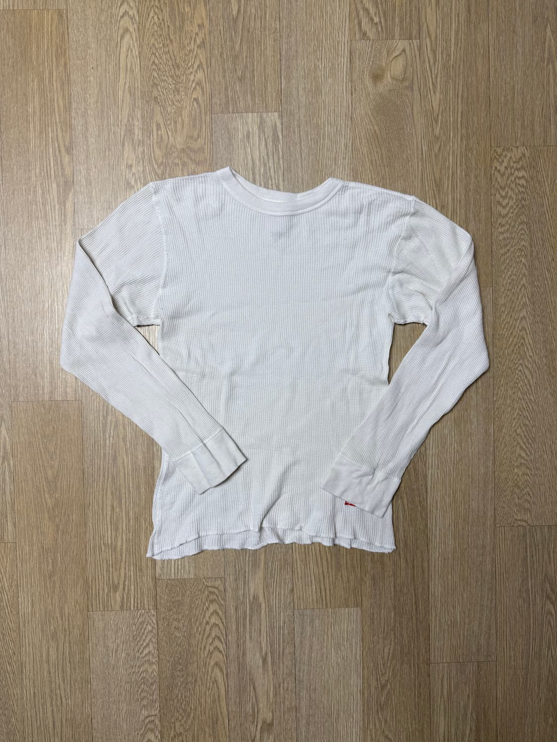 슈프림 헤인즈 써멀 와플 크루넥 플레인 롱슬리브M 상품이미지1