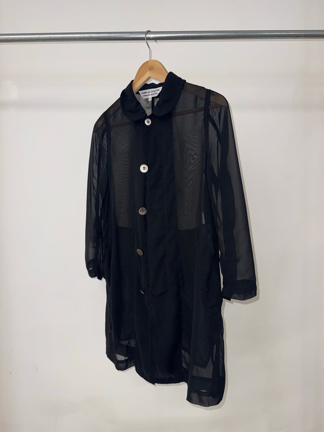 꼼데가르송 시스루 셔츠 상품이미지1