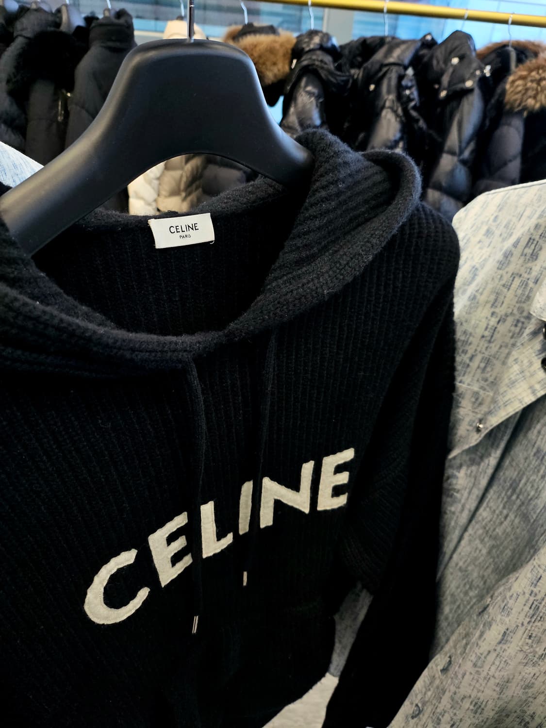  셀린느 리브드 울 니트 / S사이즈 / 상태 좋음 상품이미지3