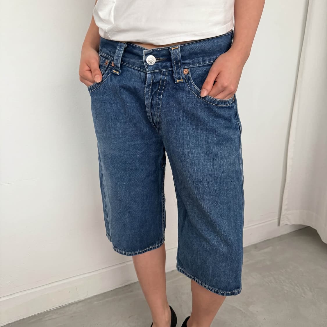 Levi’s 리바이스 신치백 데님쇼츠( OS )  상품이미지2