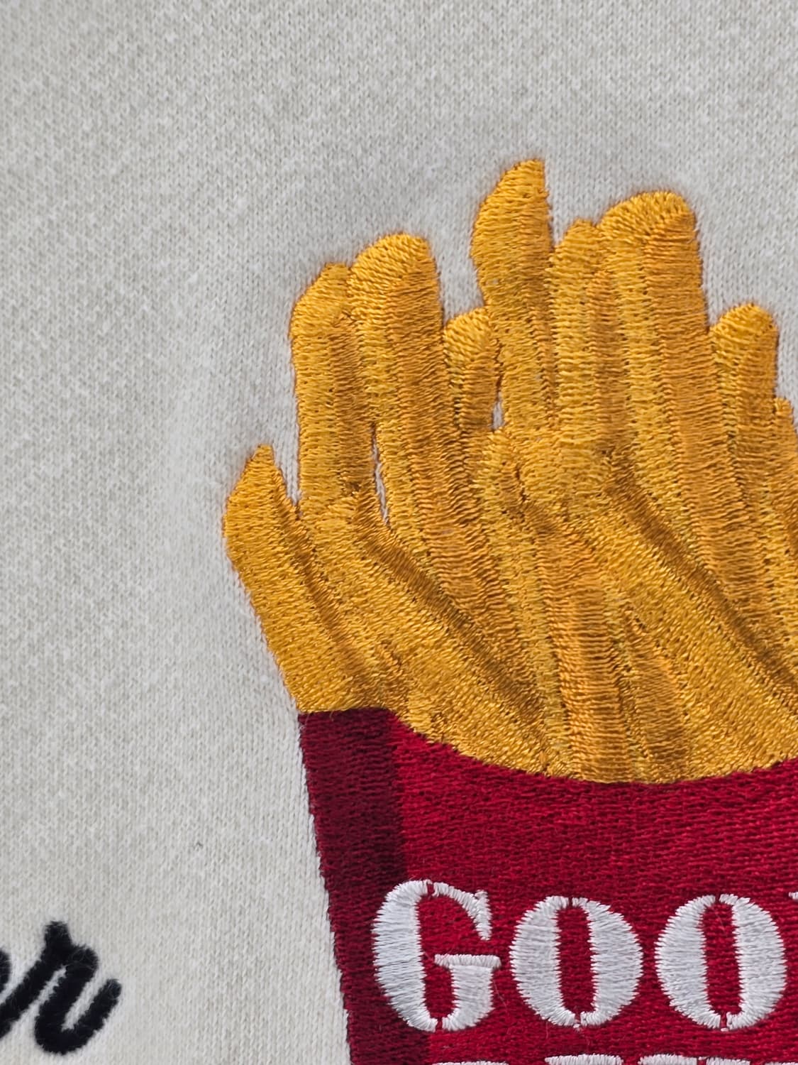 GOOD LIFE 크루넥 맨투맨 아이보리 상품이미지9