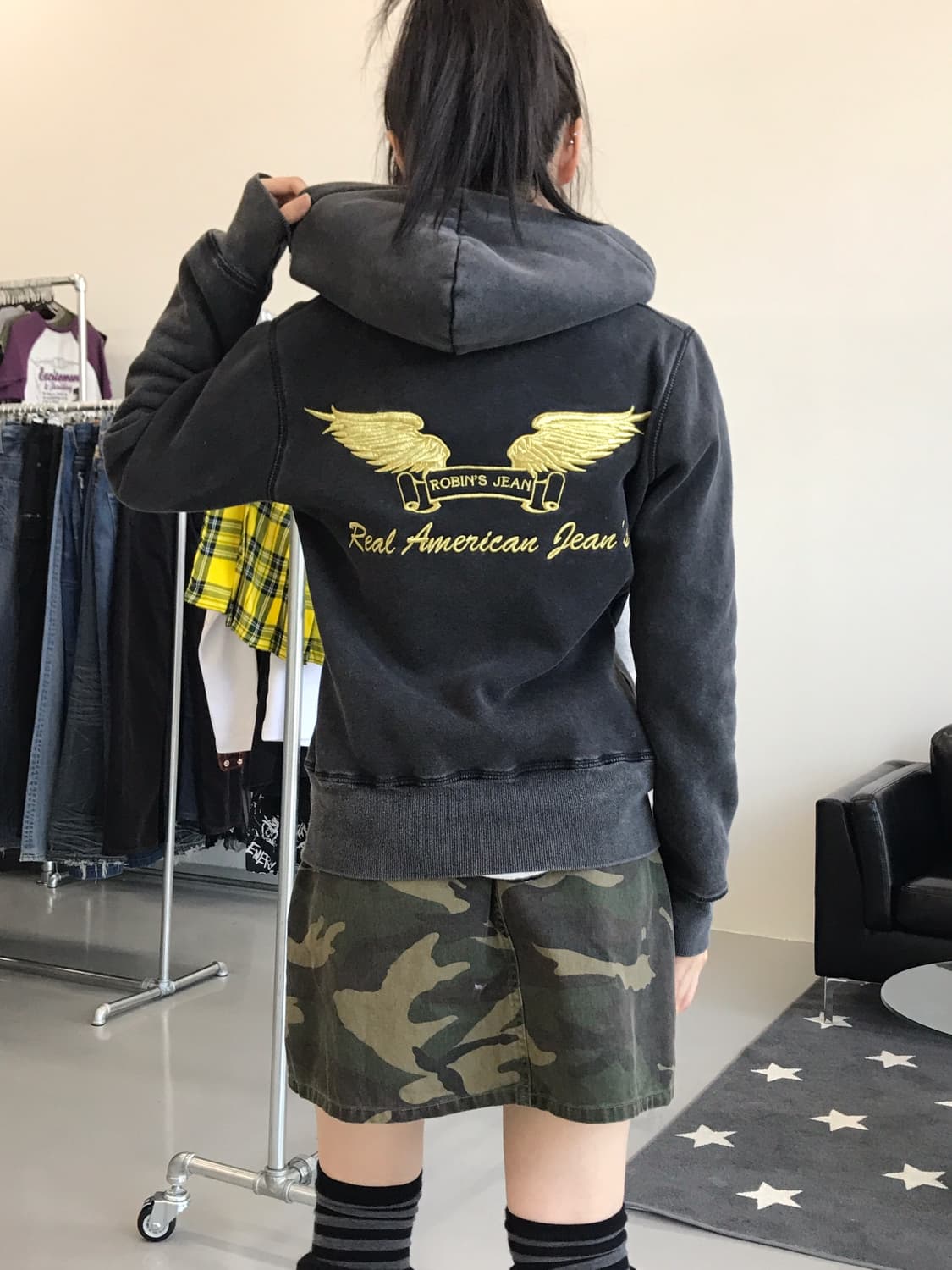 Robin's Jean Y2k Zip Up Hoodies 상품이미지4