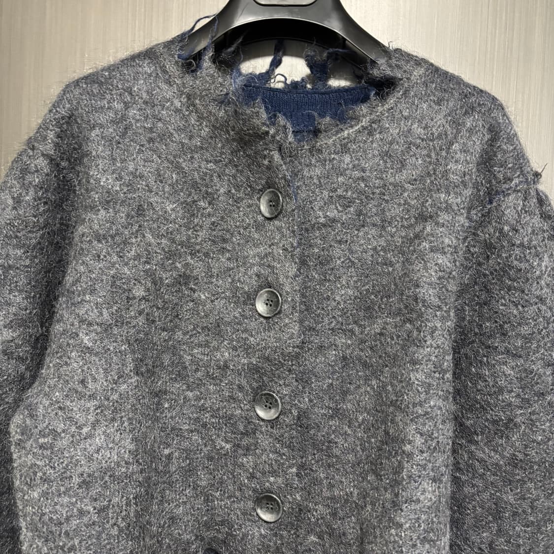 퍼버즈 데미지 모헤어 가디건 상품이미지3