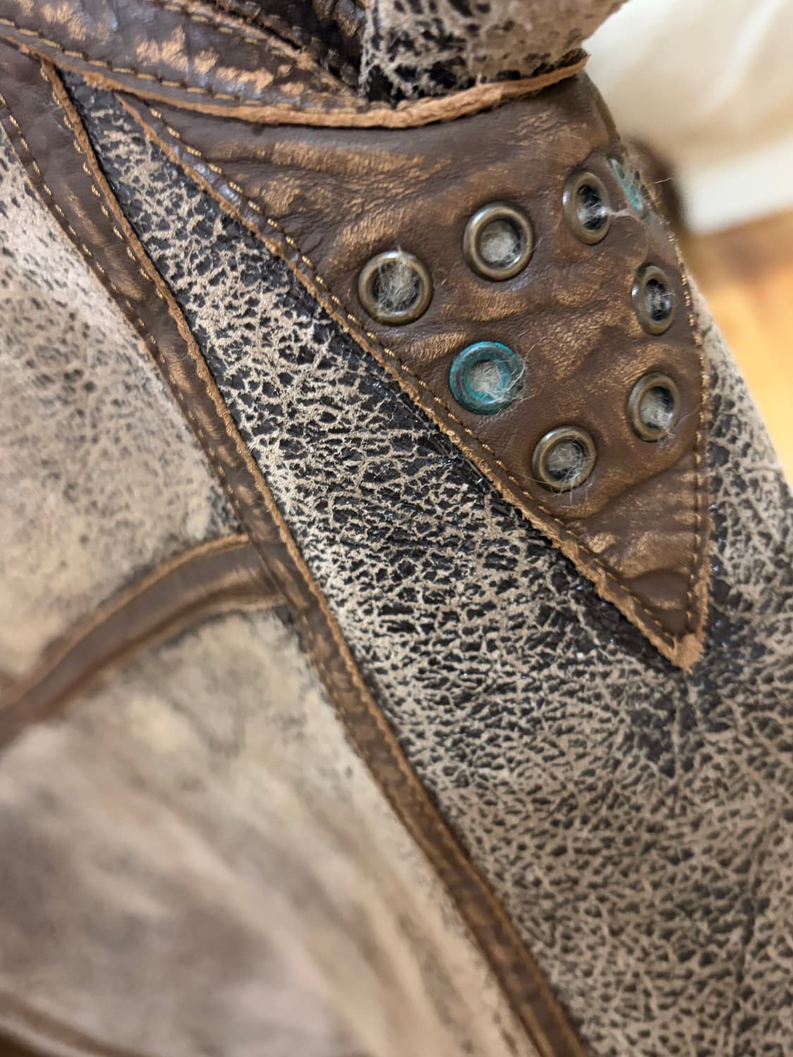 폴로 랄프로렌 무스탕(S) 상품이미지5