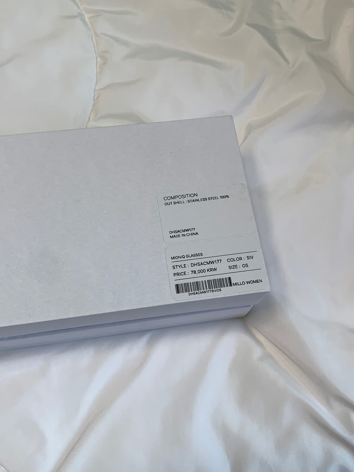 [밀로우먼] 미오닉 실버 안경 상품이미지7