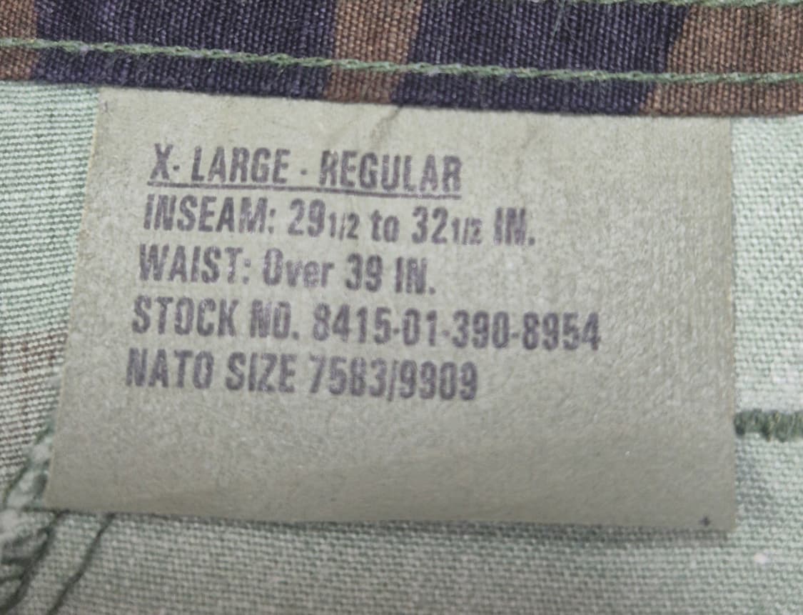 [XL]미군 우드랜드 BDU - 683 상품이미지4