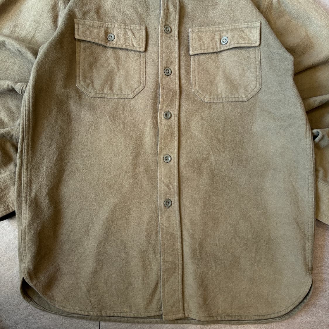 L.L.bean 정품 엘엘빈 카키 코듀로이 긴팔 셔츠 상품이미지4