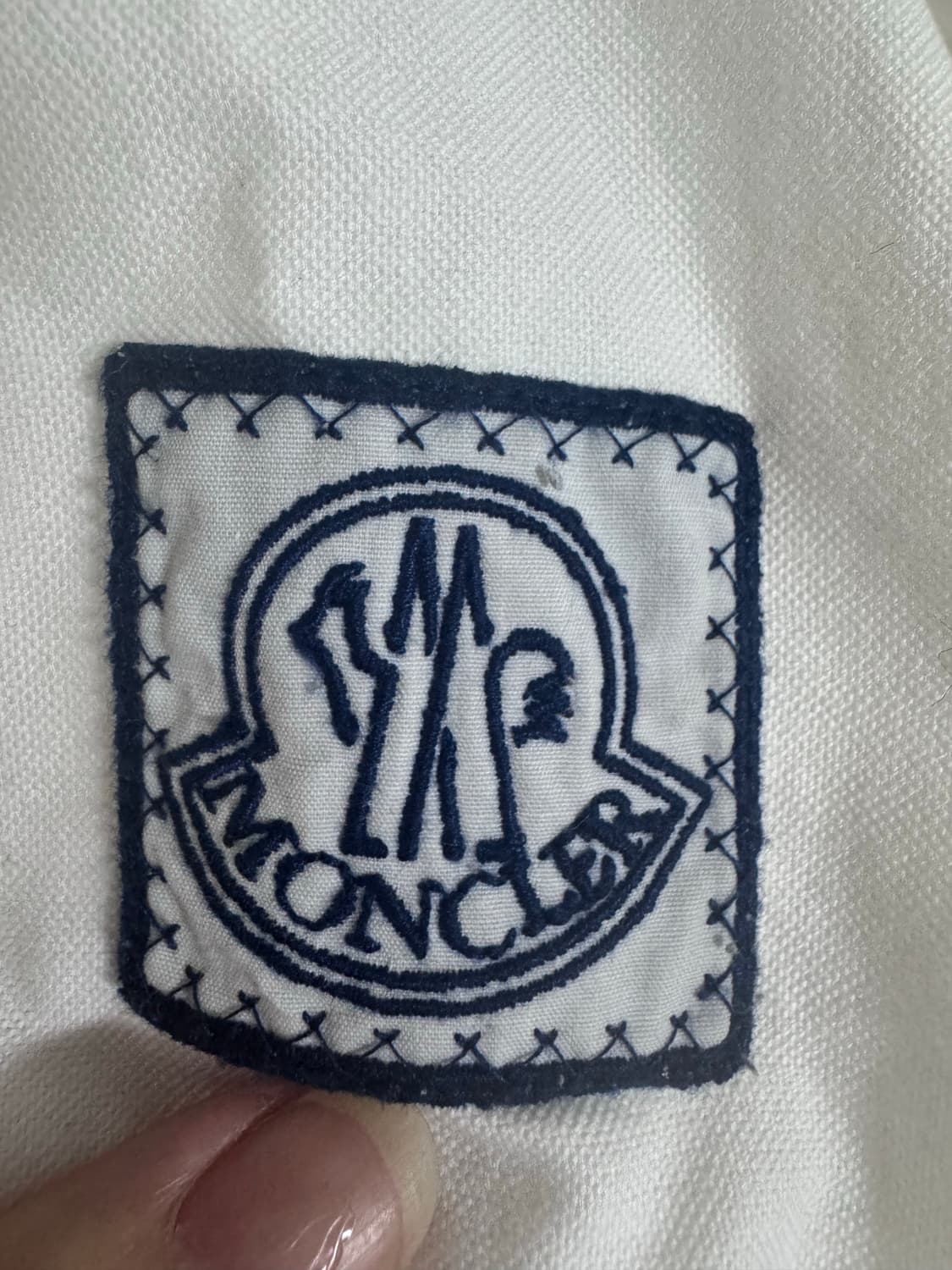 몽클레어 감마블루라인 화이트 셔츠 2 상품이미지3