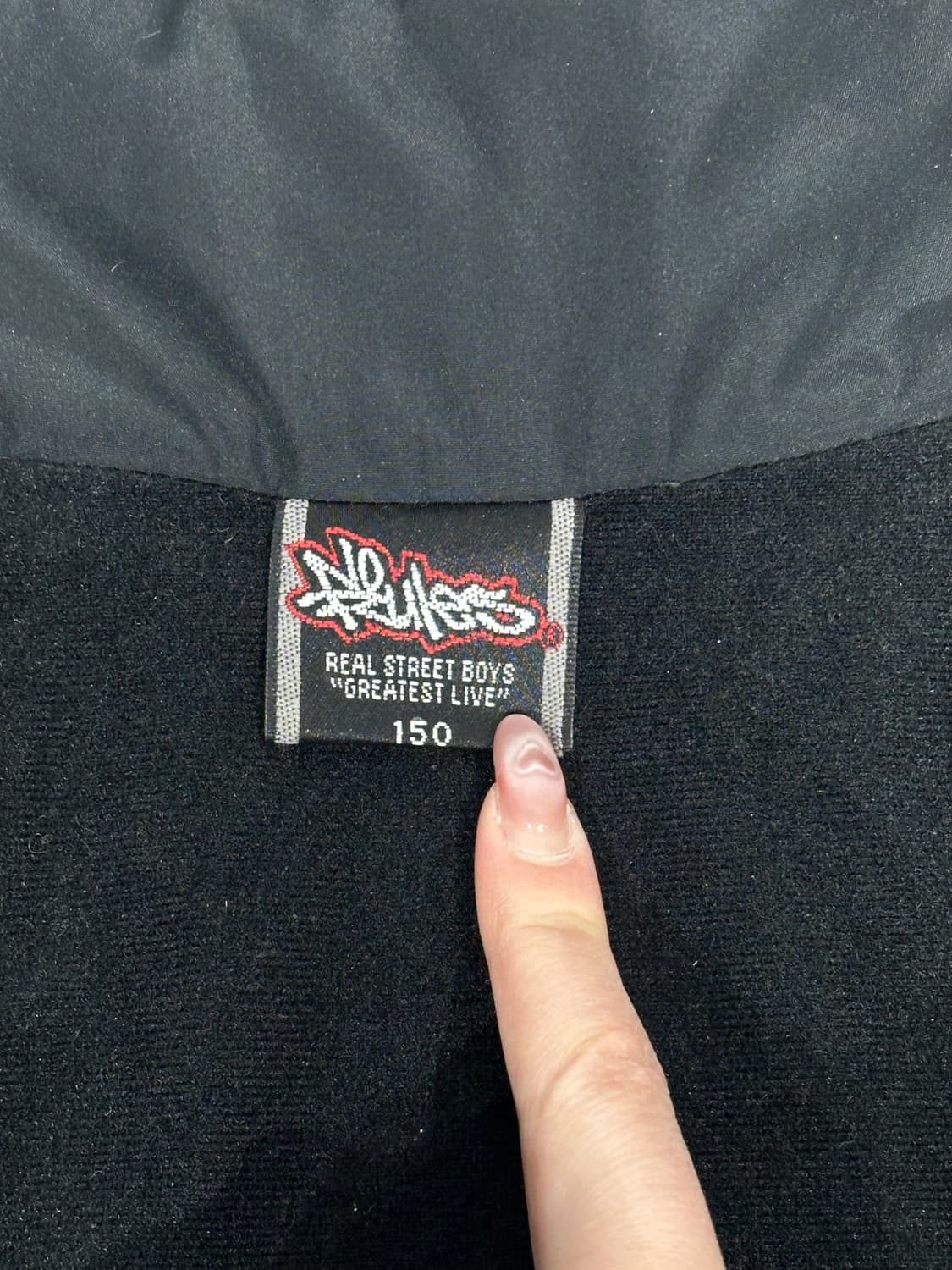 일본 빈티지 블랙 올드스쿨 프린팅 빅 로고 트랙 자켓 상품이미지7