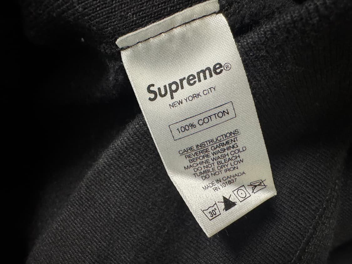 슈프림 크롬로고 후드티셔츠 XL 상품이미지3