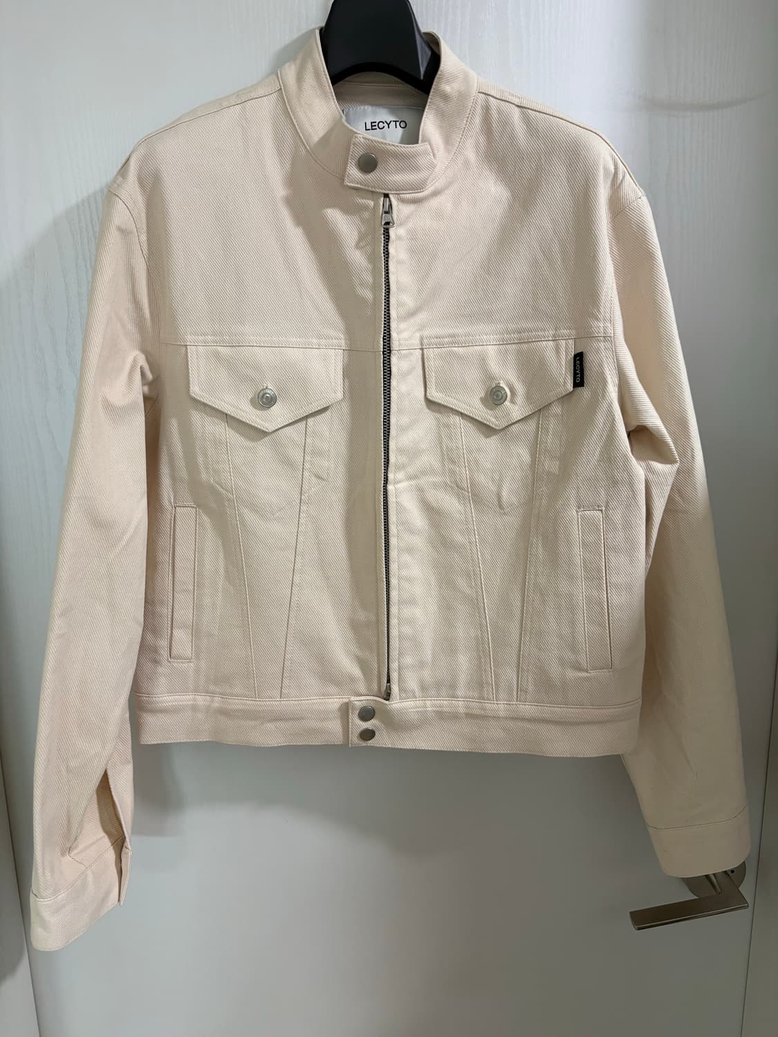 LECYTO 레씨토 바이커 코튼 자켓 상품이미지1