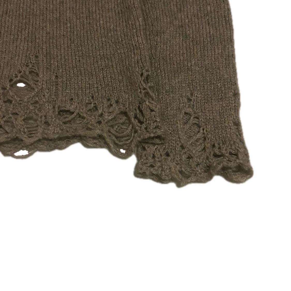 09AW 넘버나인 그런지 모헤어 데미지 니트 상품이미지5