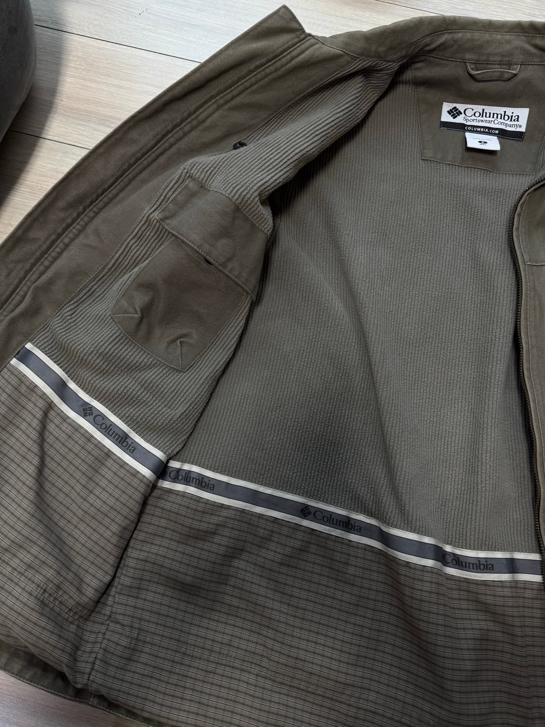 컬럼비아 재팬 빈티지 자켓 카키 S 상품이미지3