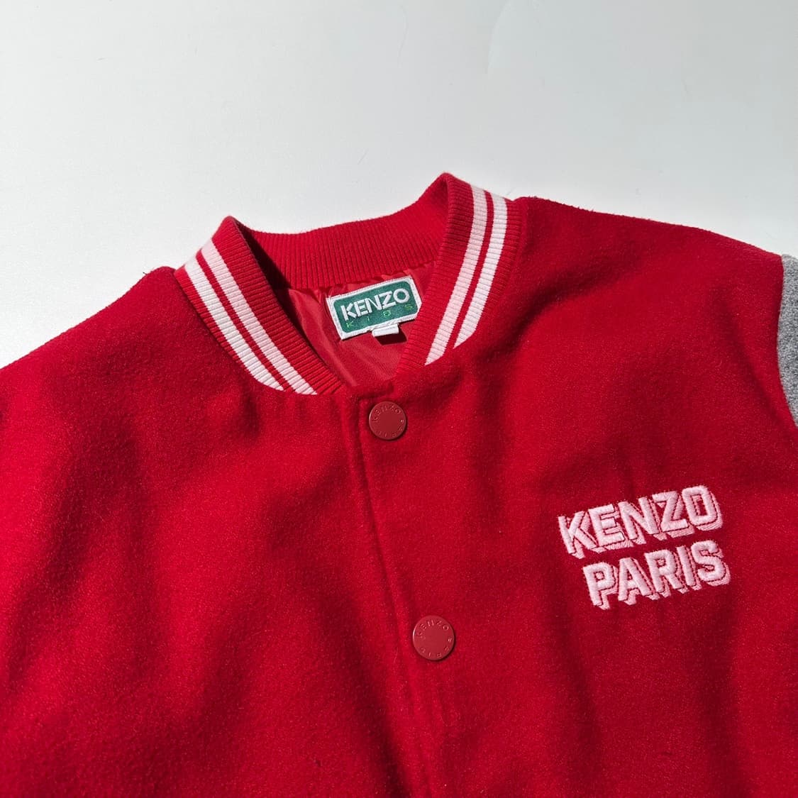 겐조 키즈 울 엠브로이디드 바시티 자켓 상품이미지4