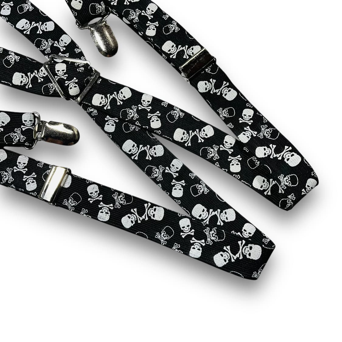 Punk Skulls rogo vintage Suspenders ! 상품이미지4