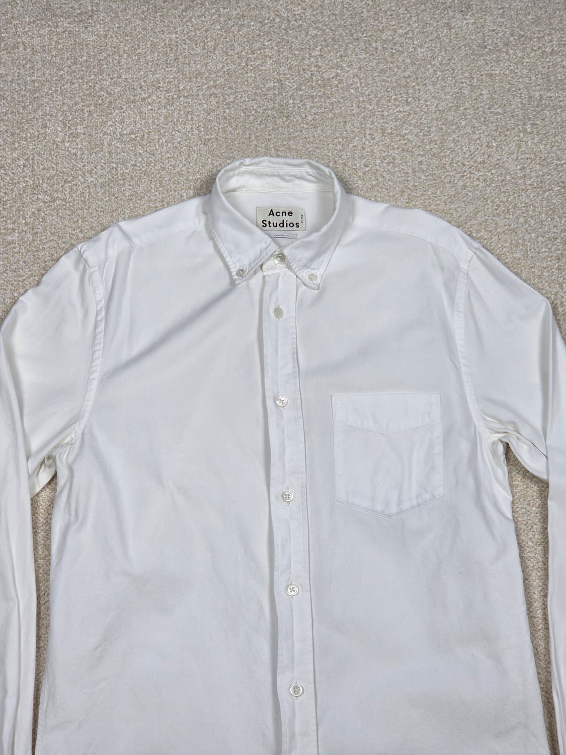 [아크네 스튜디오] 이셔우드 옥스포드 셔츠 | S00144 상품이미지2