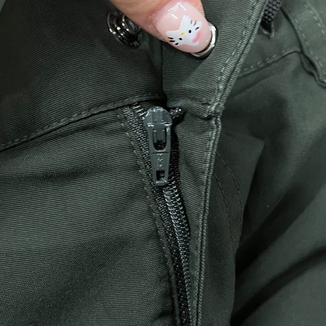 [정품/S]  마무트 다크 그린 트레킹 바지 b18 상품이미지6