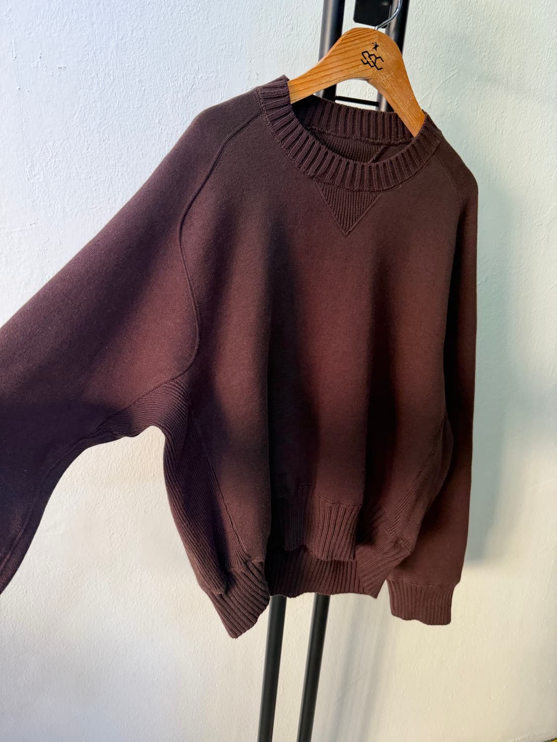 매장판정품) 사카이 여성 루즈핏 캐시미어 니트 스웨터 1 상품이미지2