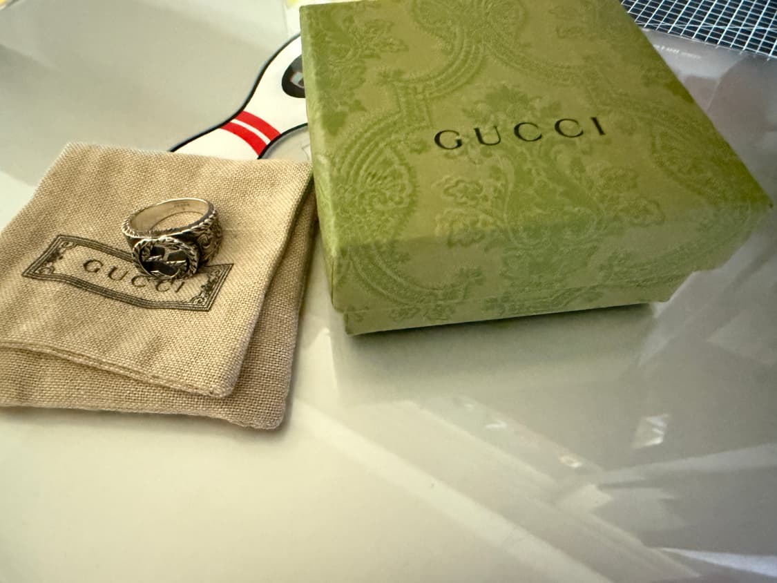 구찌 인터로킹 반지 (20호) 상품이미지1