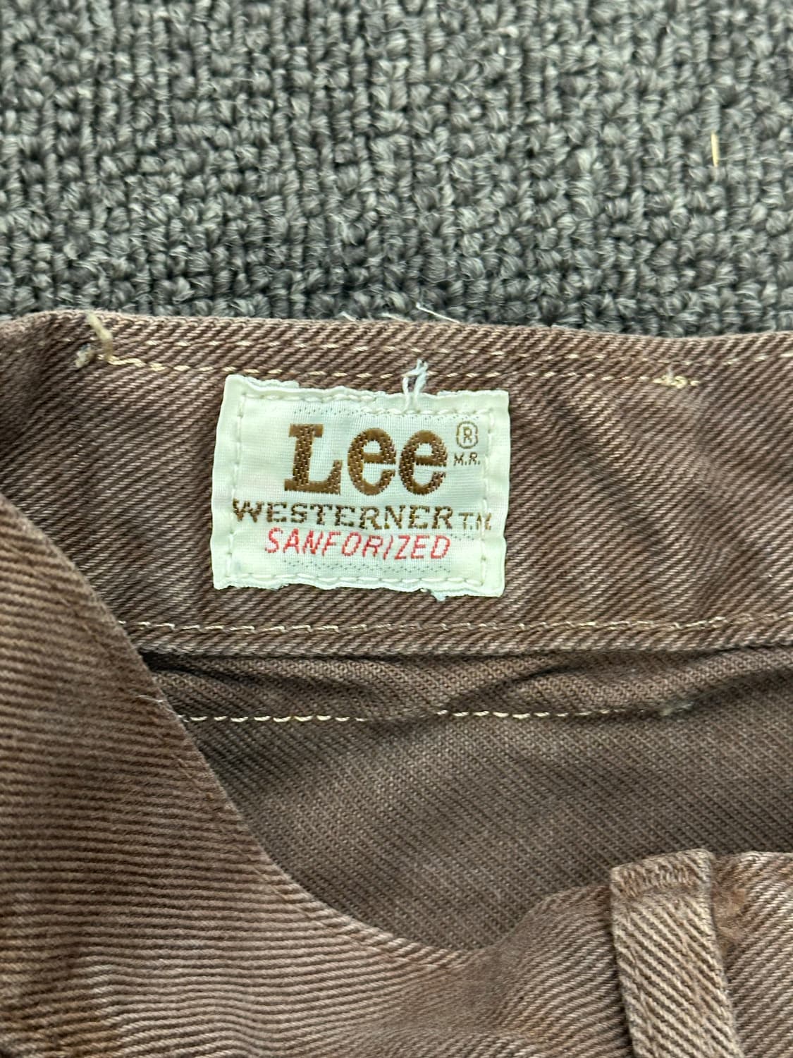 29x34)Lee 빈티지 여성 브라운 팬츠 상품이미지7