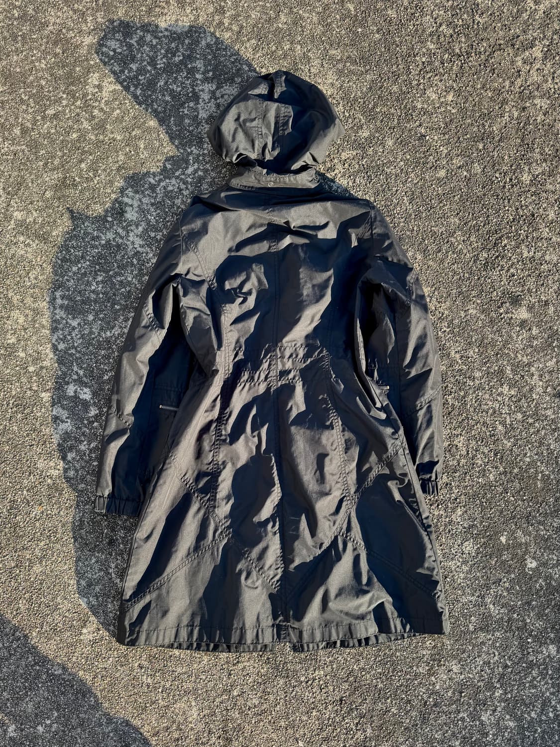 Black Hooded Jacket 상품이미지4