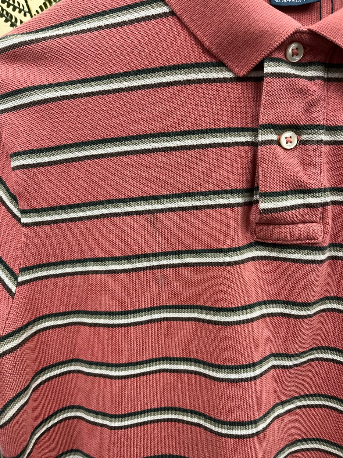 폴로 랄프로렌 스트라이프 반팔 카라티 #csz706 상품이미지4