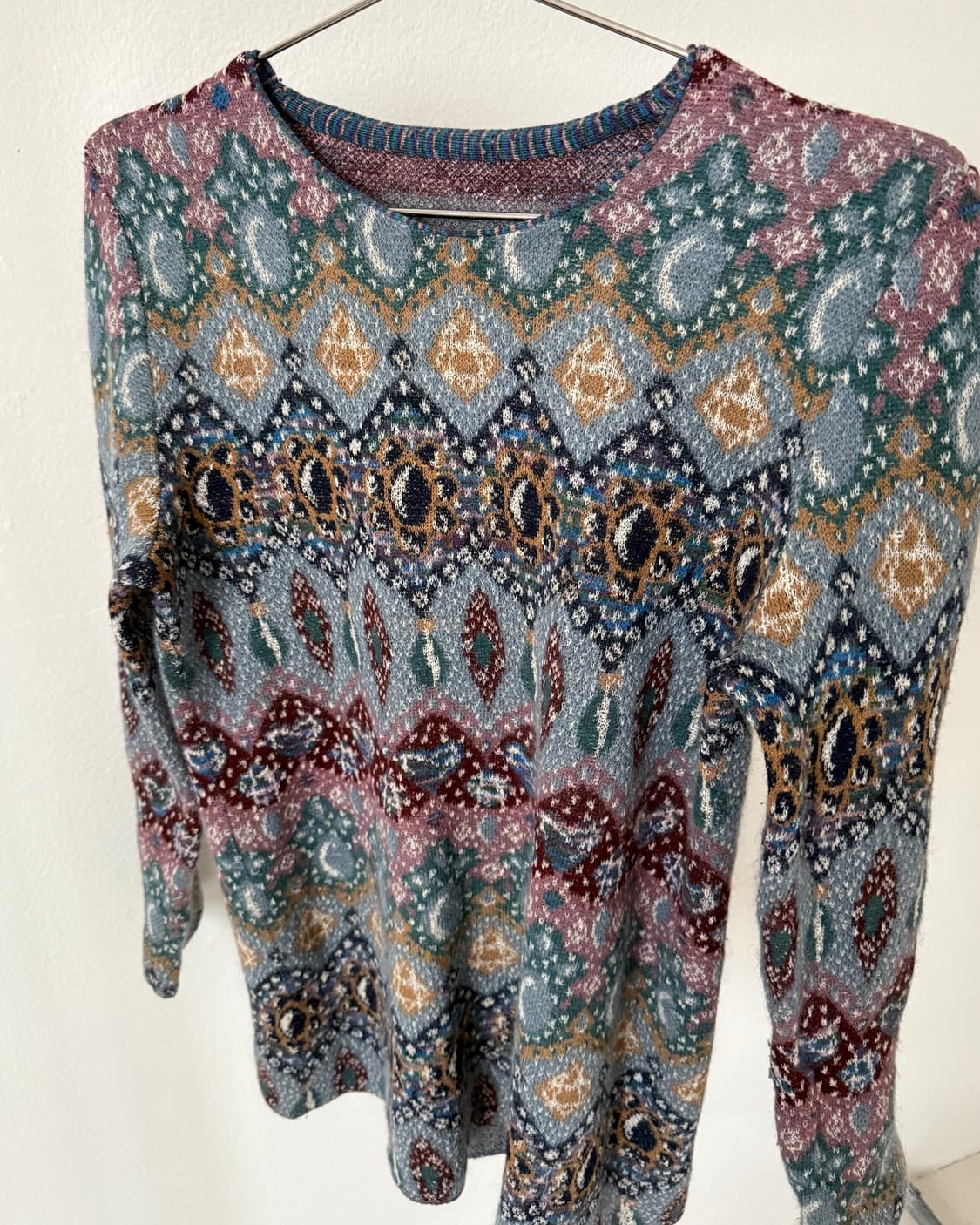 빈티지 울 니트 상품이미지4