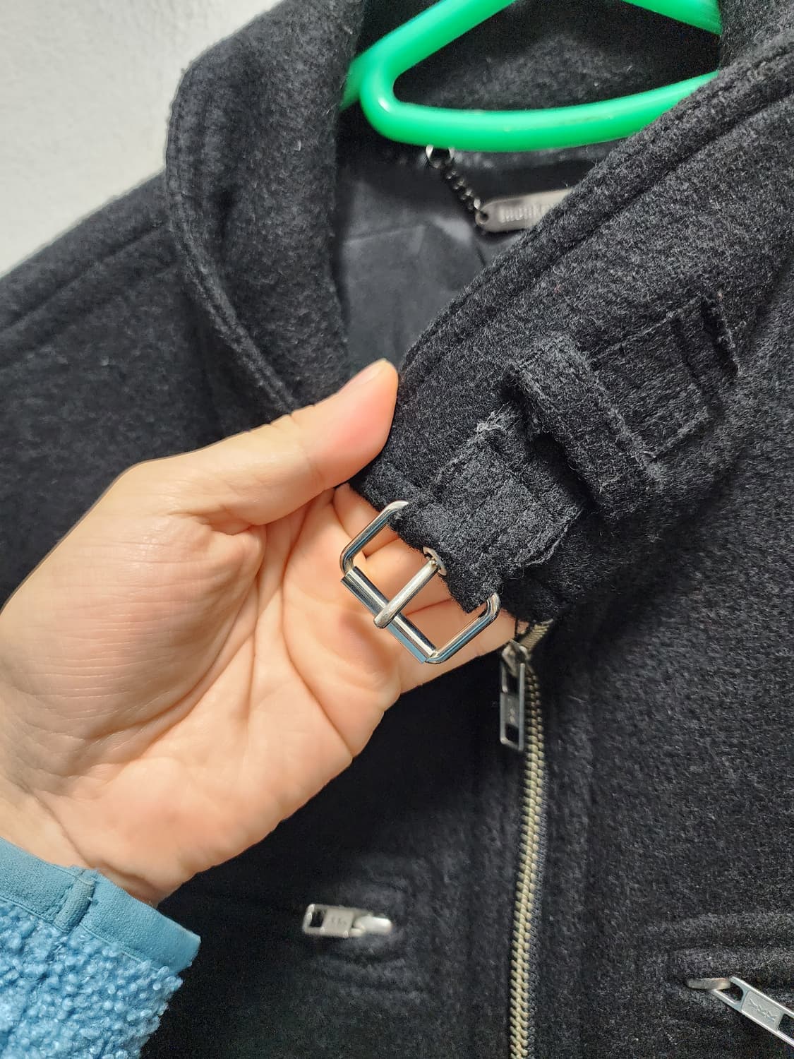 몽키타임 monkey time 울 지퍼디테일 자켓 상품이미지3