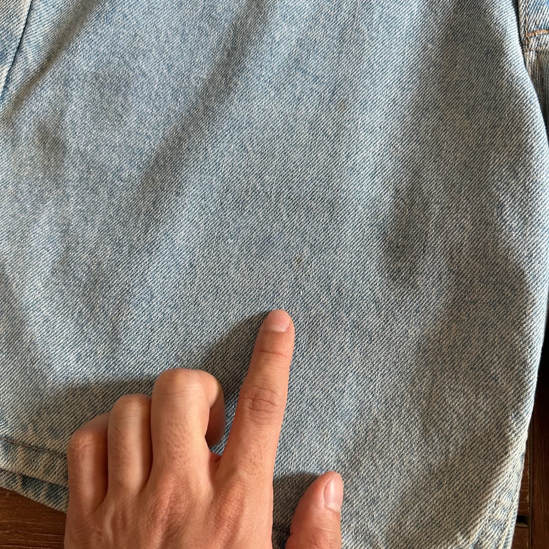 90‘s L.L. Bean usa made denim shorts 상품이미지8
