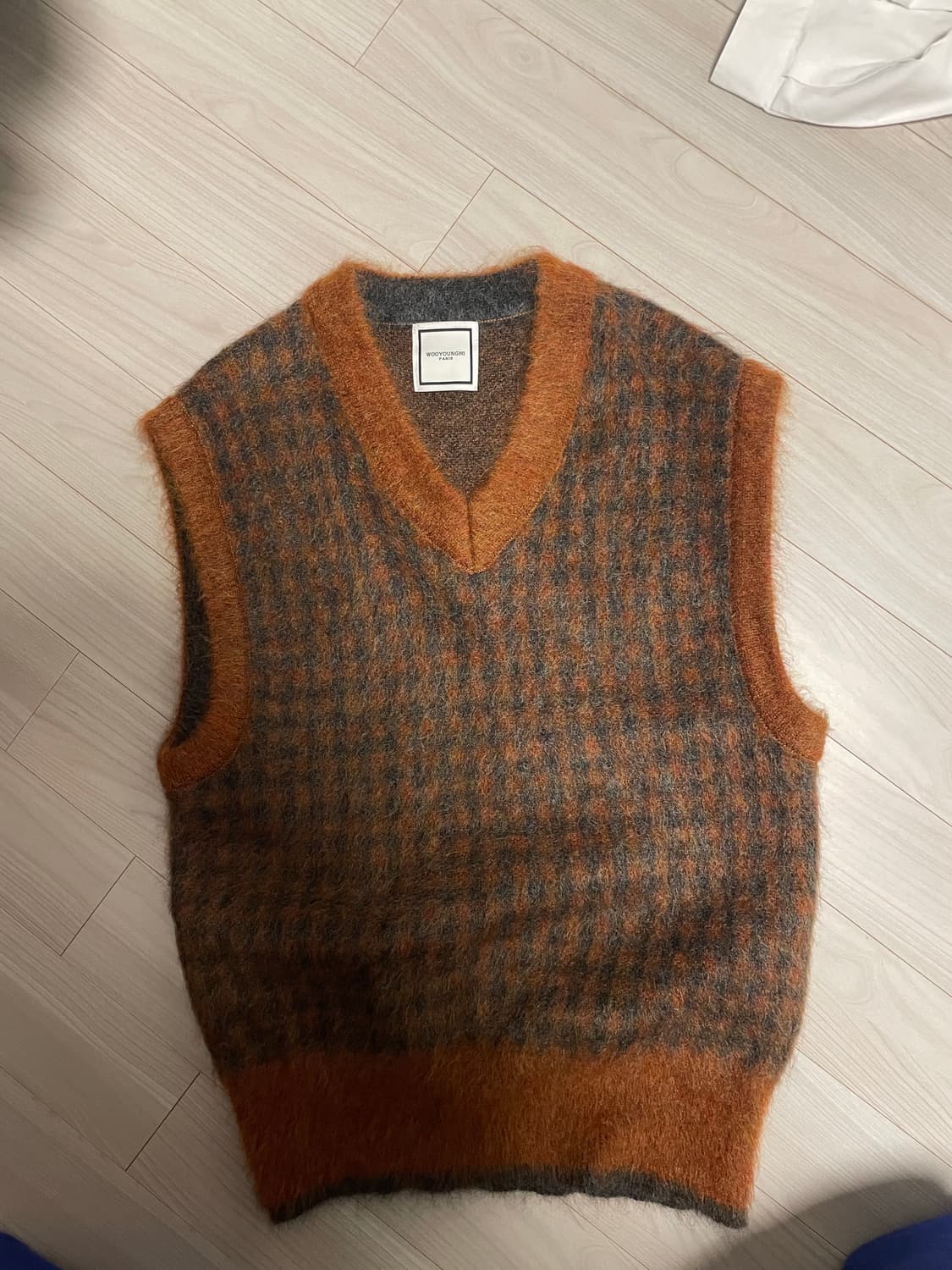 우영미 21fw 모헤어 베스트 상품이미지1