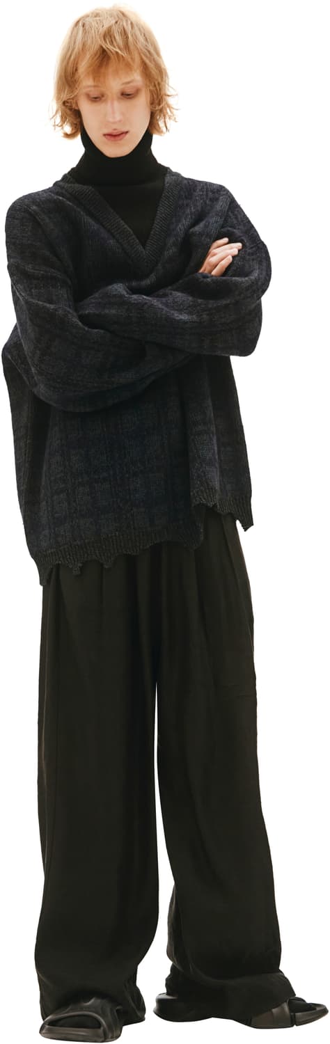 발렌시아가 레이어드 터틀넥 니트 상품이미지8