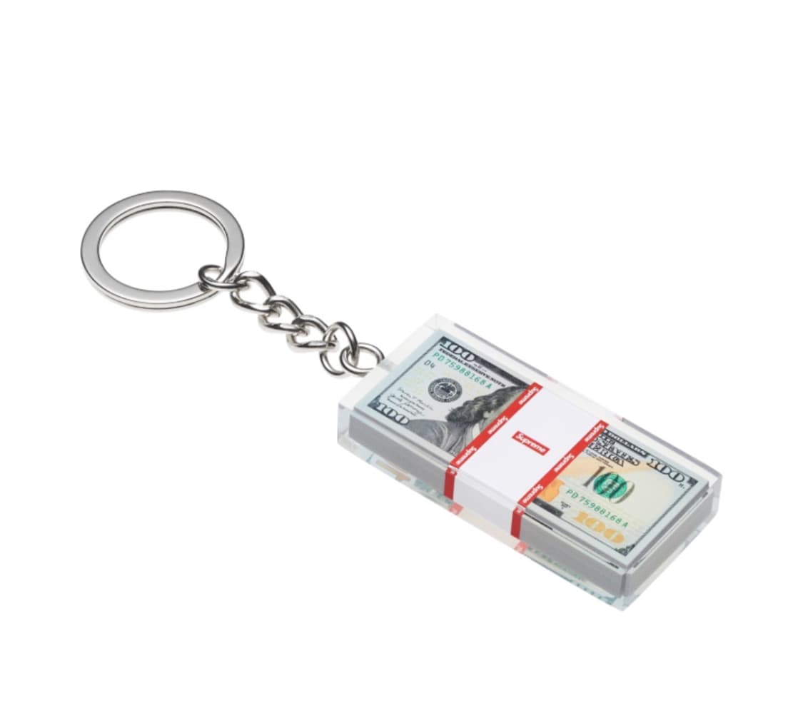 슈프림 캐시 페이퍼 키체인 상품이미지1