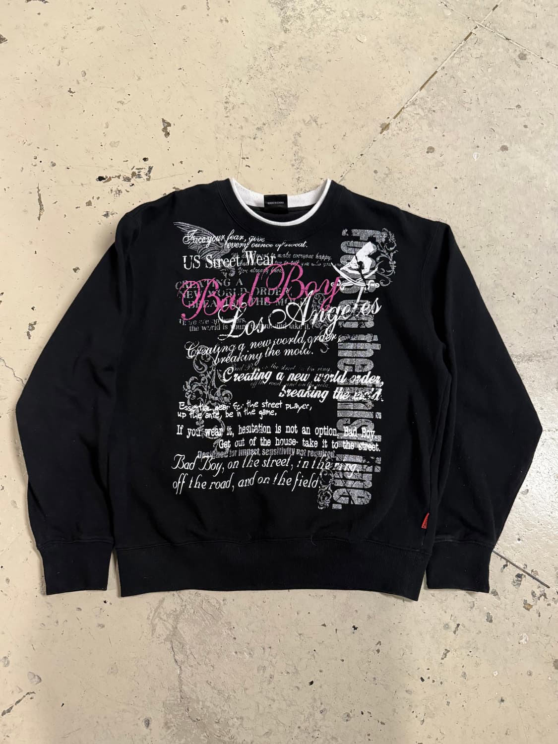 bad boy punk lettering layered mtm 상품이미지4