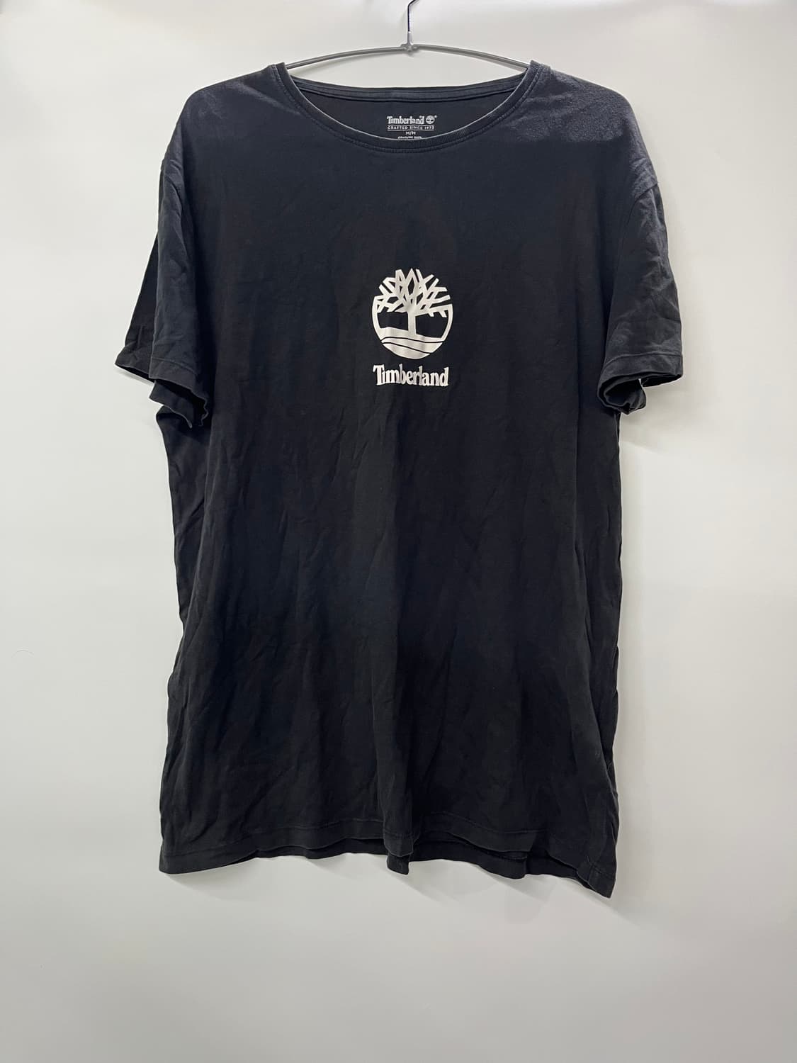 팀버랜드 블랙 반팔티 M 사이즈 상품이미지1