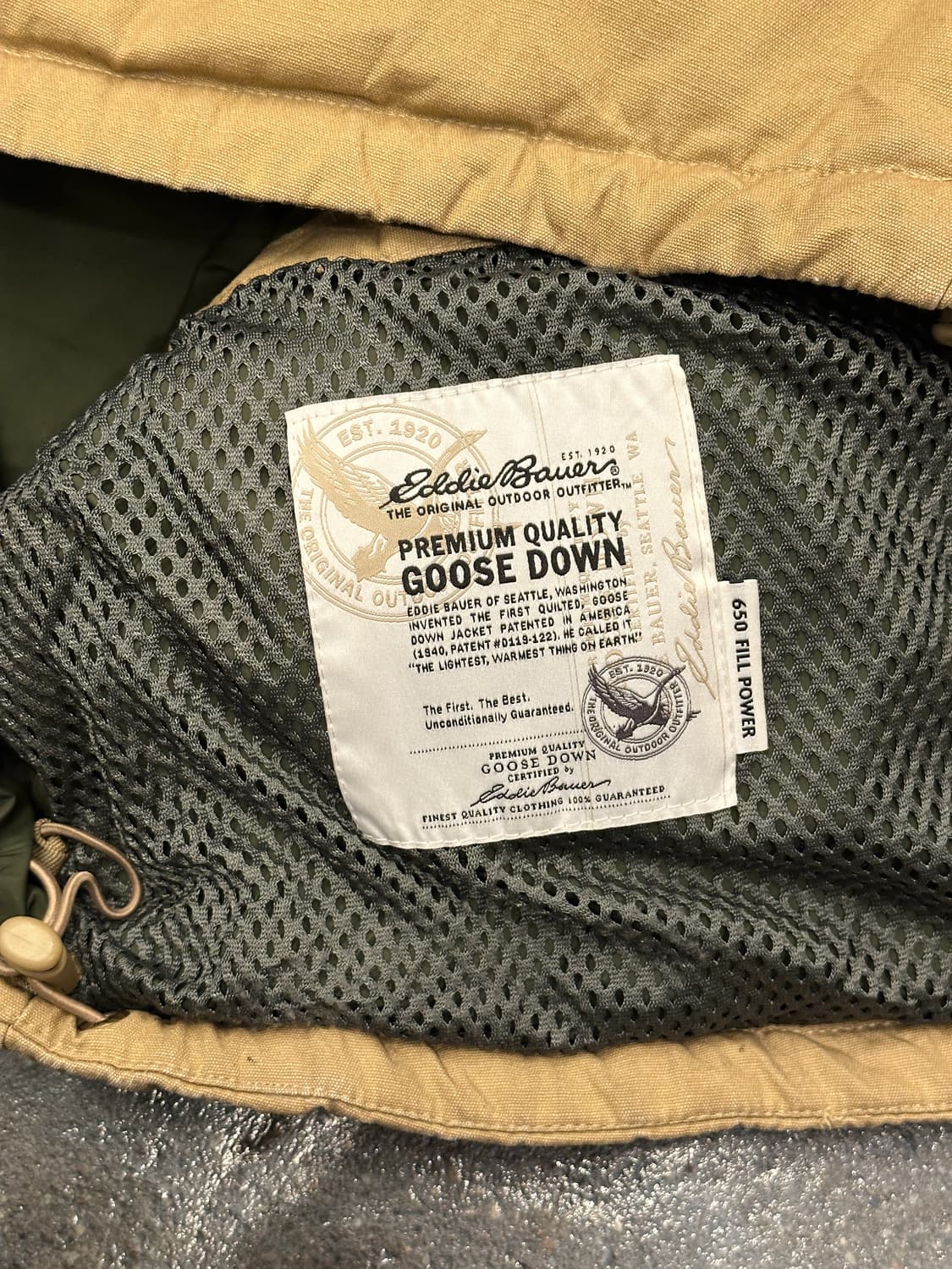 에디 바우어 패딩 베스트 조끼 XL 상품이미지7