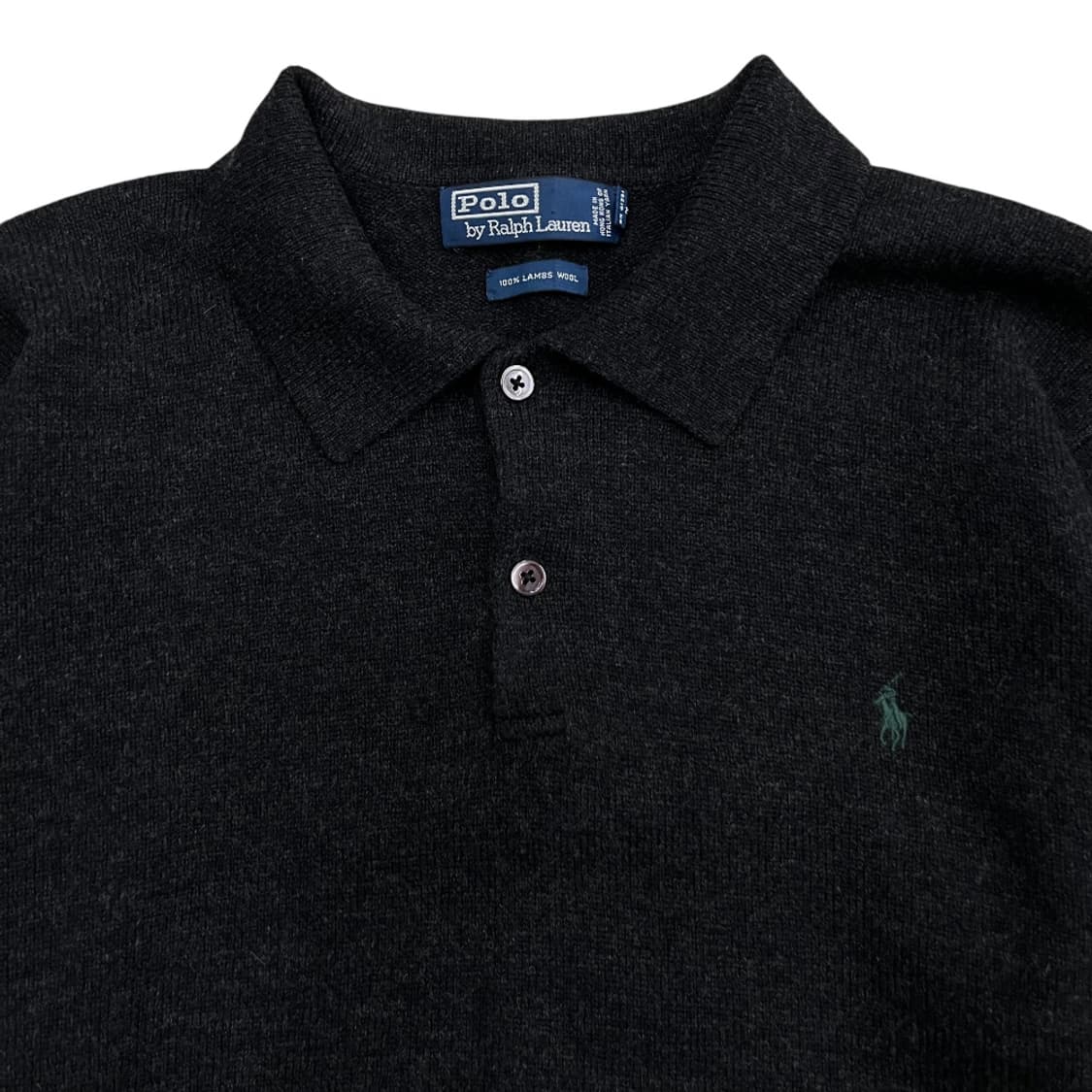 폴로 랄프로렌 딥그린포니 차콜 pk티 XL 상품이미지4