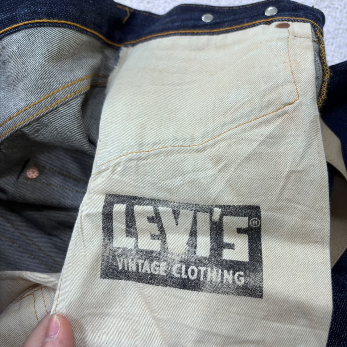 W31L34 리바이스 LVC 501XX 데님 팬츠 0428E 상품이미지4